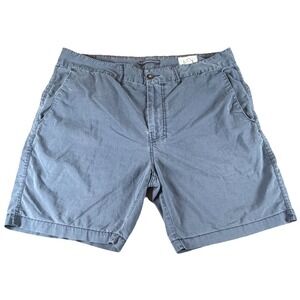Surfside Supply Shorts Men's Size 34 Blue Stretch Chino Casual Flat Front